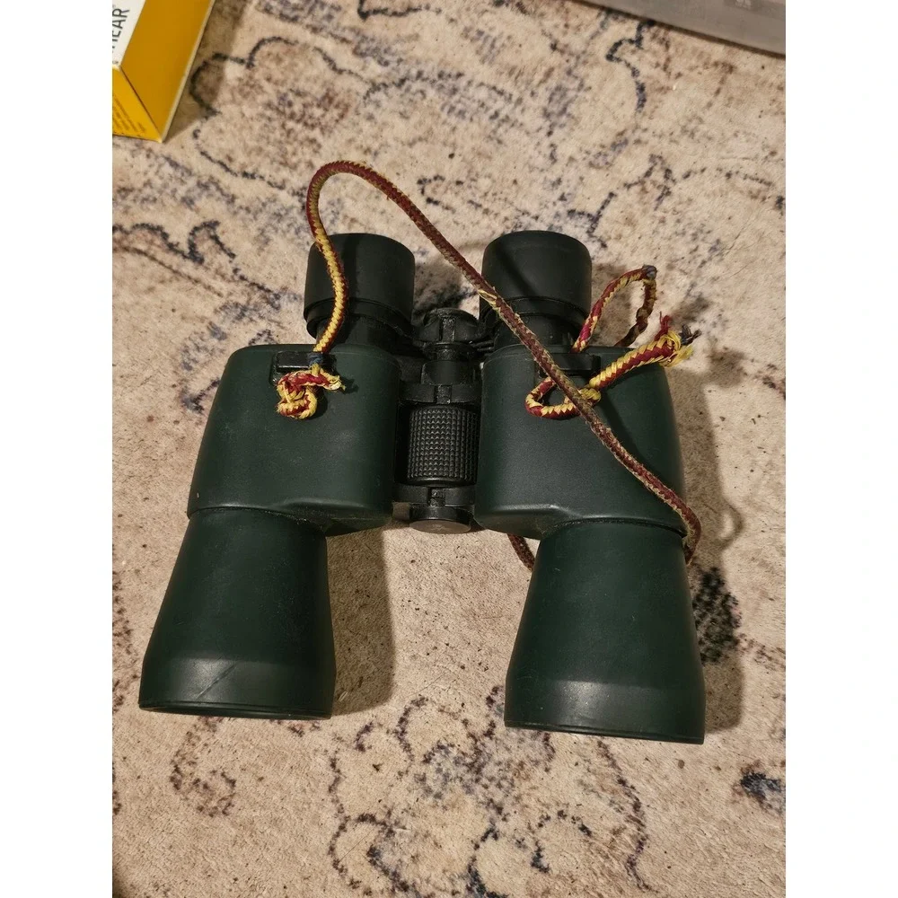 Gordon Wide Angle Binoculars 10 x 50 Power Model #94527 Rugged Rubber Coated